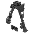UTG TLBP78 Tactical OP Bipod Black 6.1-7.9" Aluminum/Steel | UTG