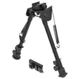 UTG TLBP88 Tactical OP Bipod Black 8.3-12.7" Aluminum/Steel | UTG