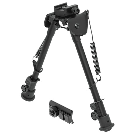 UTG TLBP88 Tactical OP Bipod Black 8.3-12.7" Aluminum/Steel | UTG