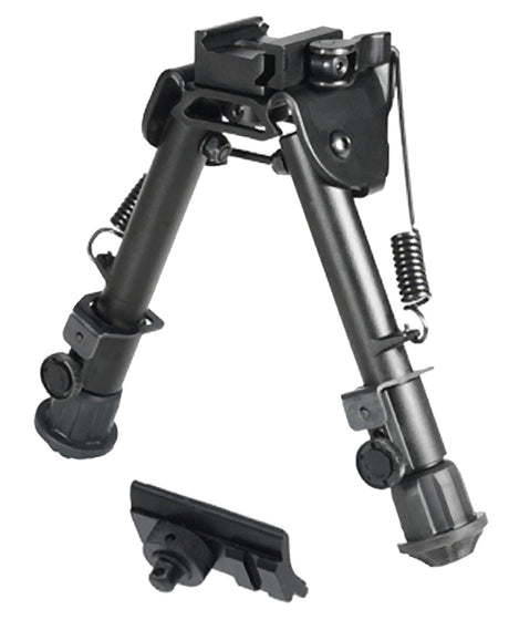 UTG TL-BP78Q Tactical OP Bipod Black 5.9-7.3" Metal Quick Detach | UTG