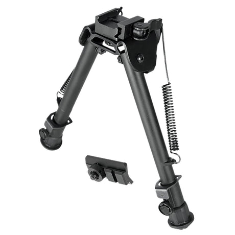 UTG TL-BP88Q Tactical OP Bipod Black 8-12.4" Metal Quick Detach | UTG