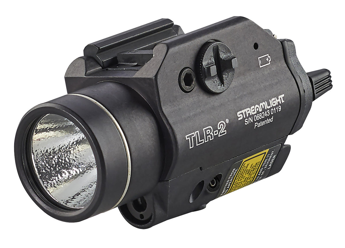 Streamlight 69120 TLR-2 Gun Light Black Anodized 300 Lumens White C4 LED/Red Laser