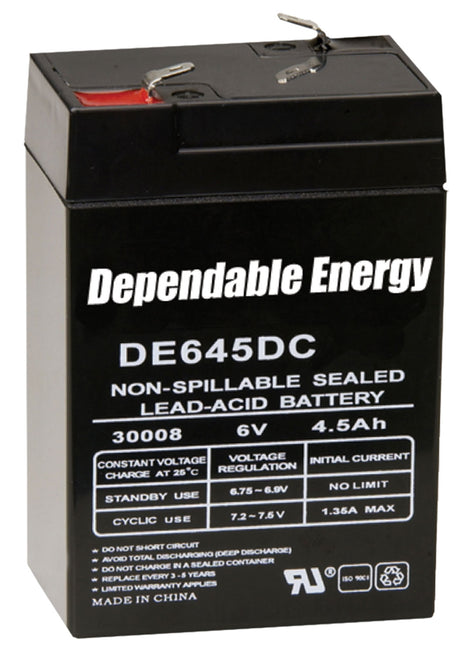 American Hunter DE30052 HR Rechargeable Battery 6 Volt 4.5 AMP | AMERICAN HUNTER