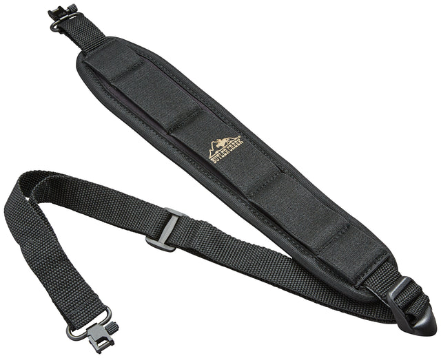 Butler Creek Comfort Stretch Rifle Sling Black w/Swivels | BUTLER CREEK