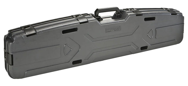 Plano 151200 Pro-Max Side-By-Side Rifle w/ PillarLock Black Holds 2 Scoped Rifles