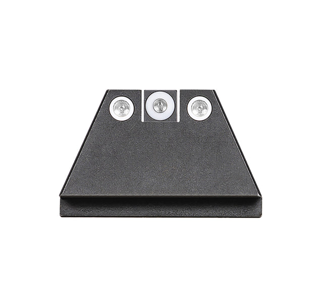 Night Fision GLK004003WGW Suppressor Height Sights For Glock Green Tritium White Outline Front Sight-Green Tritium White Outline Rear Sight Glock 17/17L/19