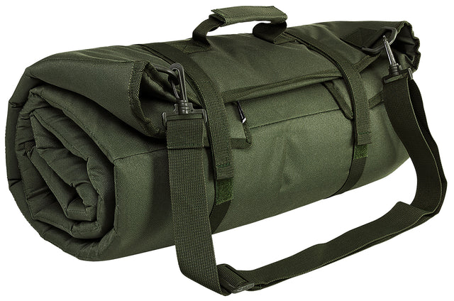 NcStar CVSHMR2957G Roll Up Shooting Mat Green 69"L x 35" H PVC