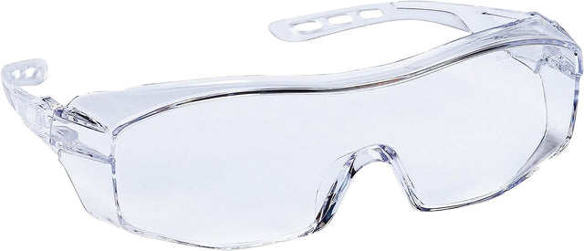 Peltor 47030PEL6 Sport Over the Glass Adult Over the Glass Clear Lens Polycarbonate Clear Frame