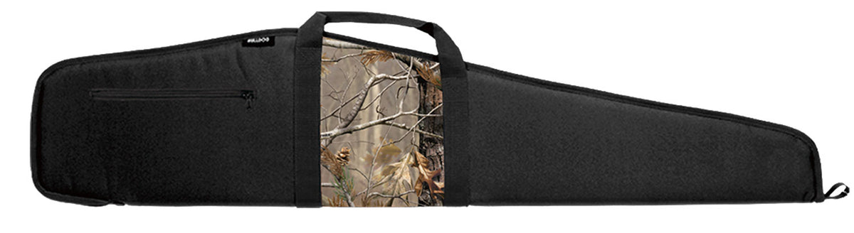 Bulldog Camo Panel Rifle Case 48 in. Black and HD Camo