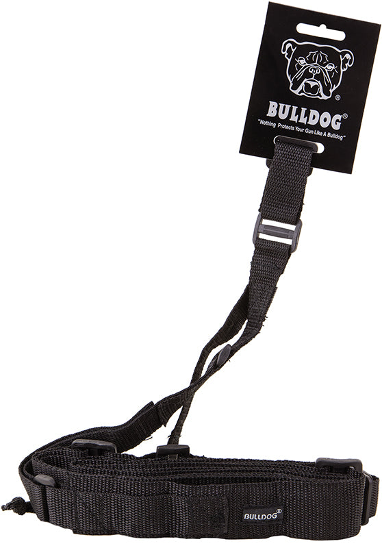 Bulldog BD825 Tactical Adjustable 3 Point Sling Black Nylon Webbing