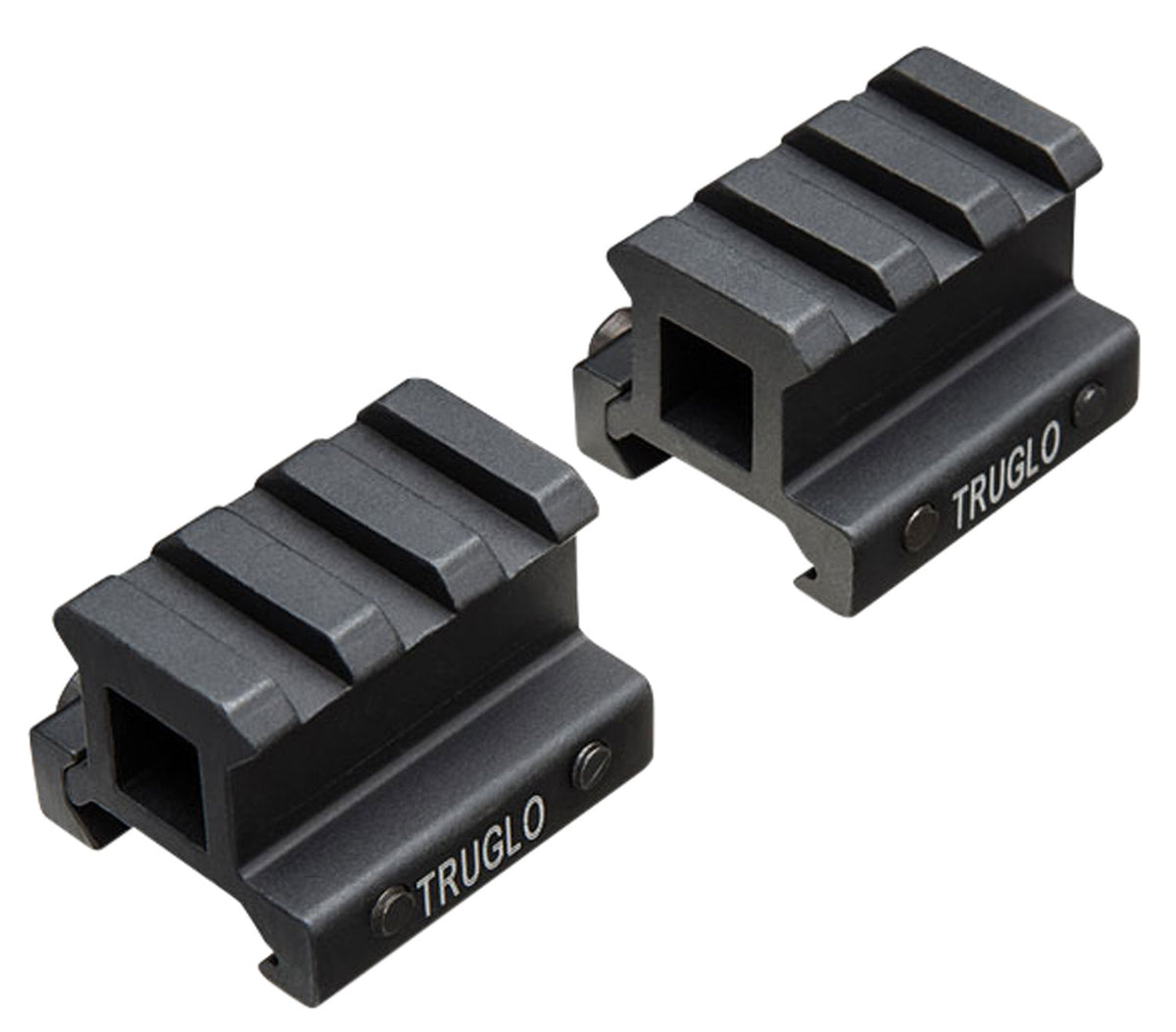 TruGlo TG8982B Picatinny Riser Mount Matte Black Anodized