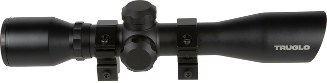 TruGlo TG8504BR Compact Matte Black 4x32mm 1" Tube Duplex Reticle