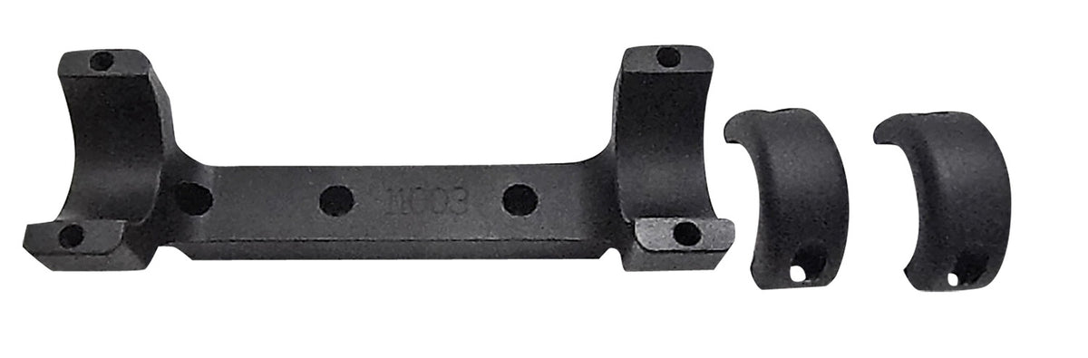 DNZ 11003 Game Reaper Scope Mount/Ring Combo Matte Black 1" Tube H&R Handi-Rifle/Henry Single Shot Rifle, High Rings