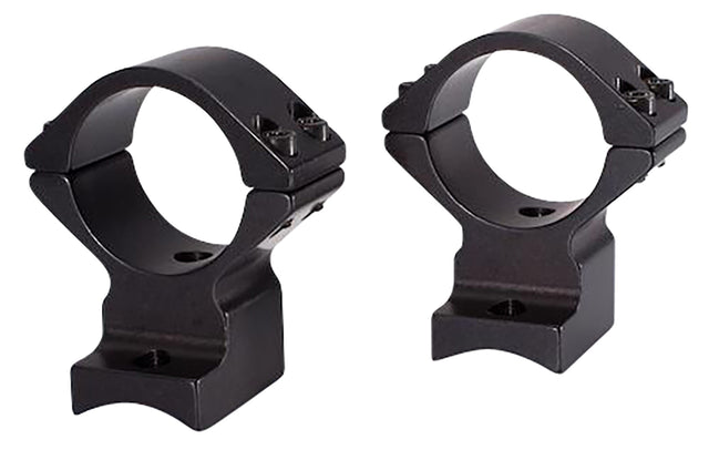 Talley 740000 Scope Mount/Ring Combo Black Anodized 30mm Tube Fits Browning A-Bolt I/A-Bolt II (Does not fit AB3), Medium Rings