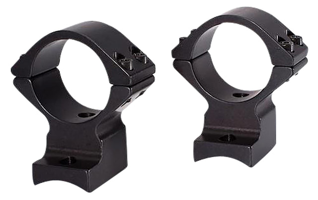 Talley 930702 Scope Mount/Ring Combo Black Anodized 1" Tube Winchester Model 70 Low Rings