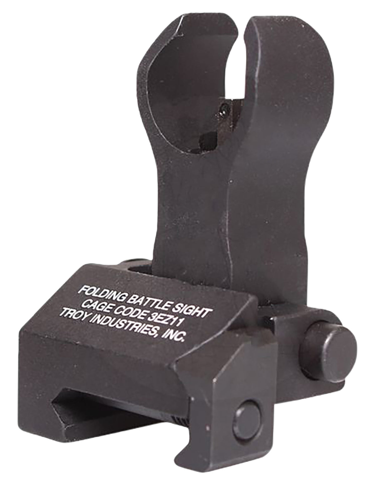 Troy Ind SSIGFBSFHBT02 Tritium Front Folding BattleSight HK Black Hardcoat Anodized for HK