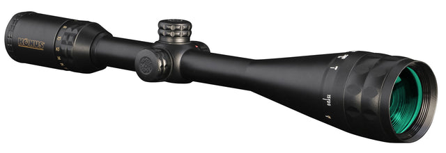 Konus 7274 KonusPro-Plus Long Range Matte Black 6-24x50mm AO 1" Tube Dual Illuminated (Blue/Red) Engraved Crosshair w/Dot Reticle | KONUS