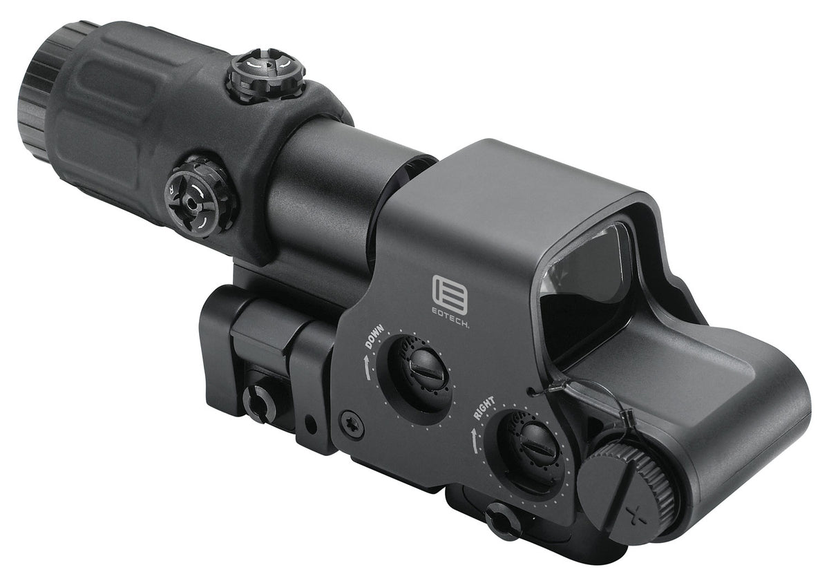 Eotech HHSII HHS II EXPS & G33 Magnifier Matte Black 1x/3x 1.20" x 0.85" 1 MOA Red Dot/68 MOA Ring