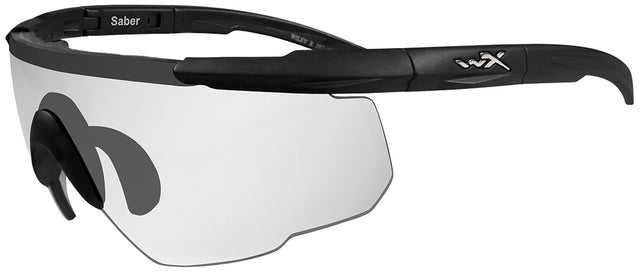 Wiley X Eyewear 303 Saber Advanced Safety Glasses Matte Black/Clear