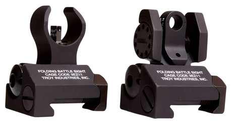 Troy Ind SSIGIARSMBT00 Micro BattleSight Set HK Front & Round Rear Black | TROY IND