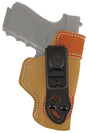 DeSantis Gunhide 106NAB6Z0 Sof-Tuck IWB Tan Leather/Suede Belt Clip Fits Glock 19/23/36 Right Hand | DESANTIS GUNHIDE