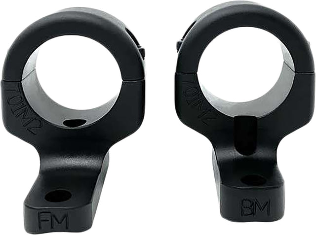 DNZ 701M2 Game Reaper 2 Scope Mount/Ring Combo Matte Black 1" Howa