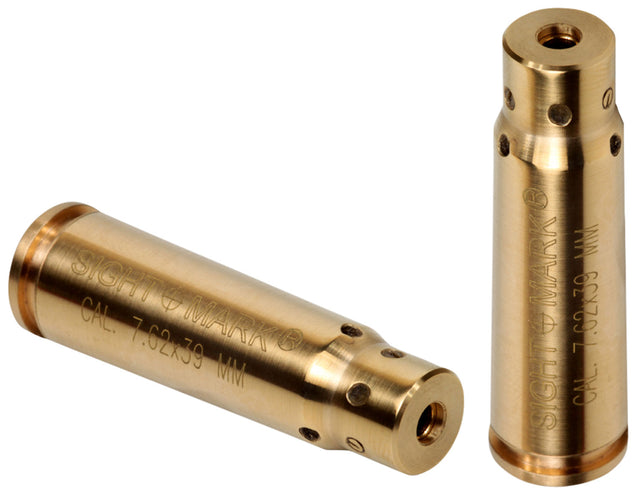 Sightmark SM39002 Boresight Red Laser for 7.62x39mm Brass Includes Battery Pack & Carrying Case