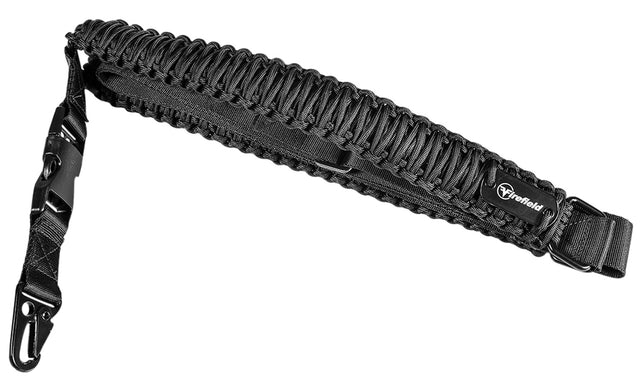Firefield FF46000 Single Point Tactical Sling Black Nylon Paracord 28"-31" OAL Adjustable Rifle
