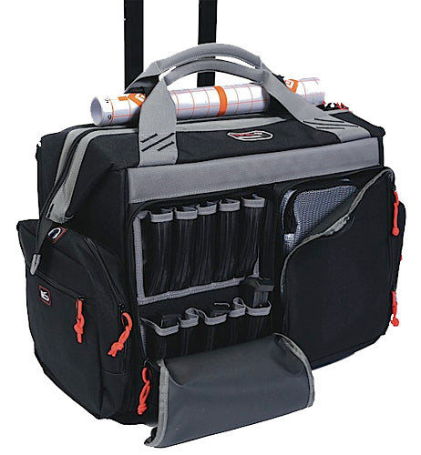 GPS Bags 2215RB Rolling Black Canvas Holds 4 Handguns