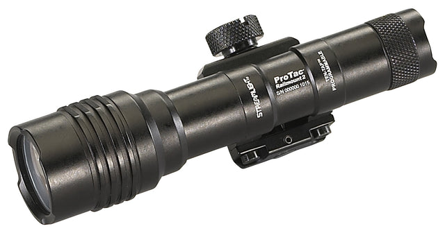 Streamlight 88059 ProTac Rail Mount 2L Black Anodized Aluminum Rifle, 60/625 Lumens, White LED Bulb, 89-297 Meters Beam, Picatinny Rail Mount