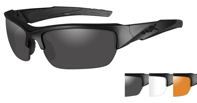 Wiley X Eyewear CHVAL06 Valor Safety Glasses Matte Black