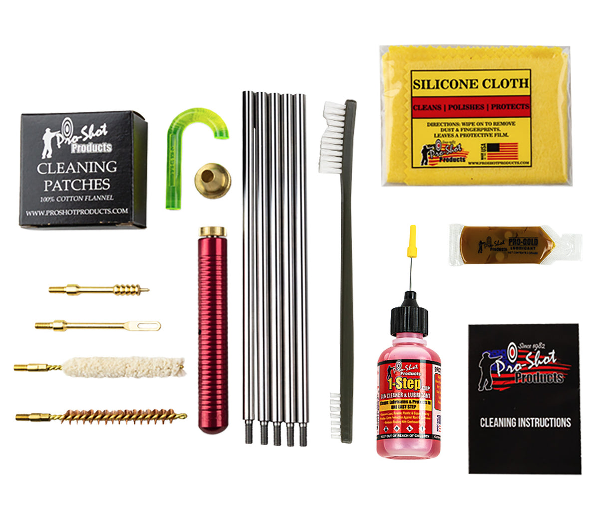 Pro-Shot R30KIT Classic Box Kit .30/ 7.62mm Cal Rifle/Yellow Plastic Case