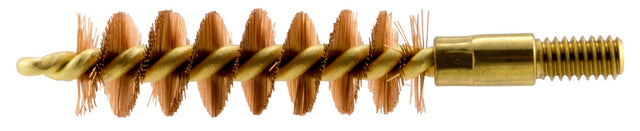 Pro-Shot 9P Bore Brush 9mm Pistol #8-32 Thread Bronze Bristles Brass Core