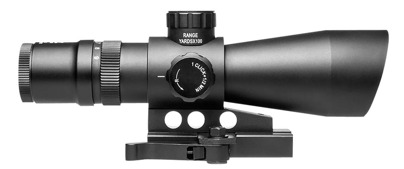 NcStar STM3942GV2 Mark III Tactical Gen 2 Black Hardcoat Anodized 3-9x42mm Mil-Dot Reticle | NCSTAR