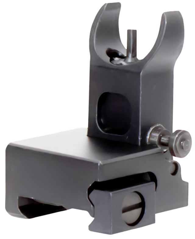 Aim Sports MT200 AR Low Profile Front Flip Up Sight Black Anodized Low Profile for AR-15