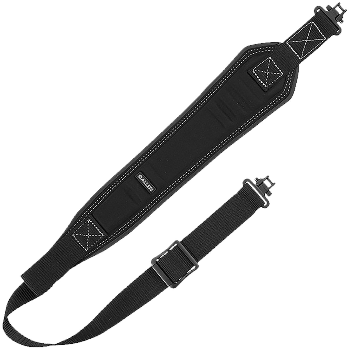 Allen 8342 Glen Eagle Black Heavy-Duty Webbing with BakTrak Adjustable Rifle