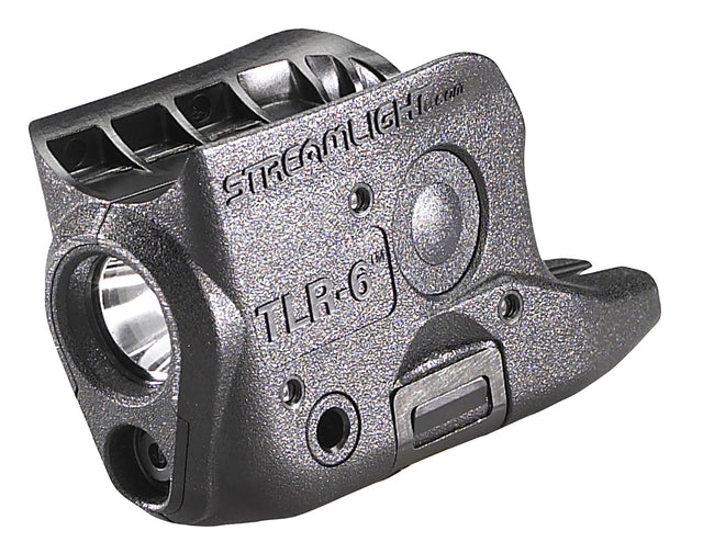 Streamlight 69270 TLR-6 Gun Light Black 100 Lumens White LED/Red Laser Glock 42/43/43X/48