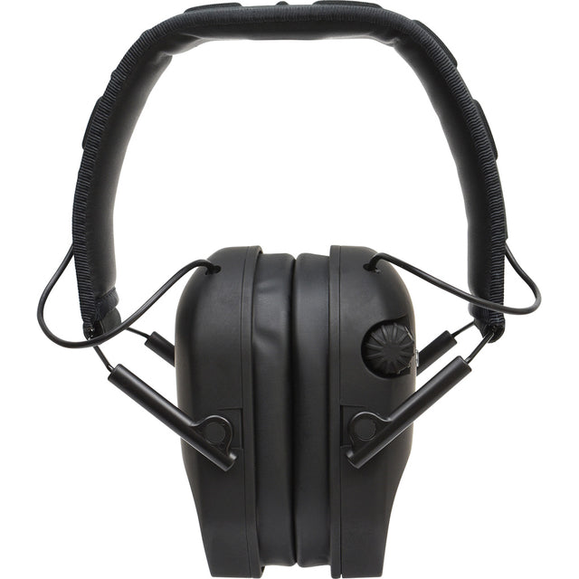 Radians Vertex Slim Dual Mic Electronic Muff Black | Radians
