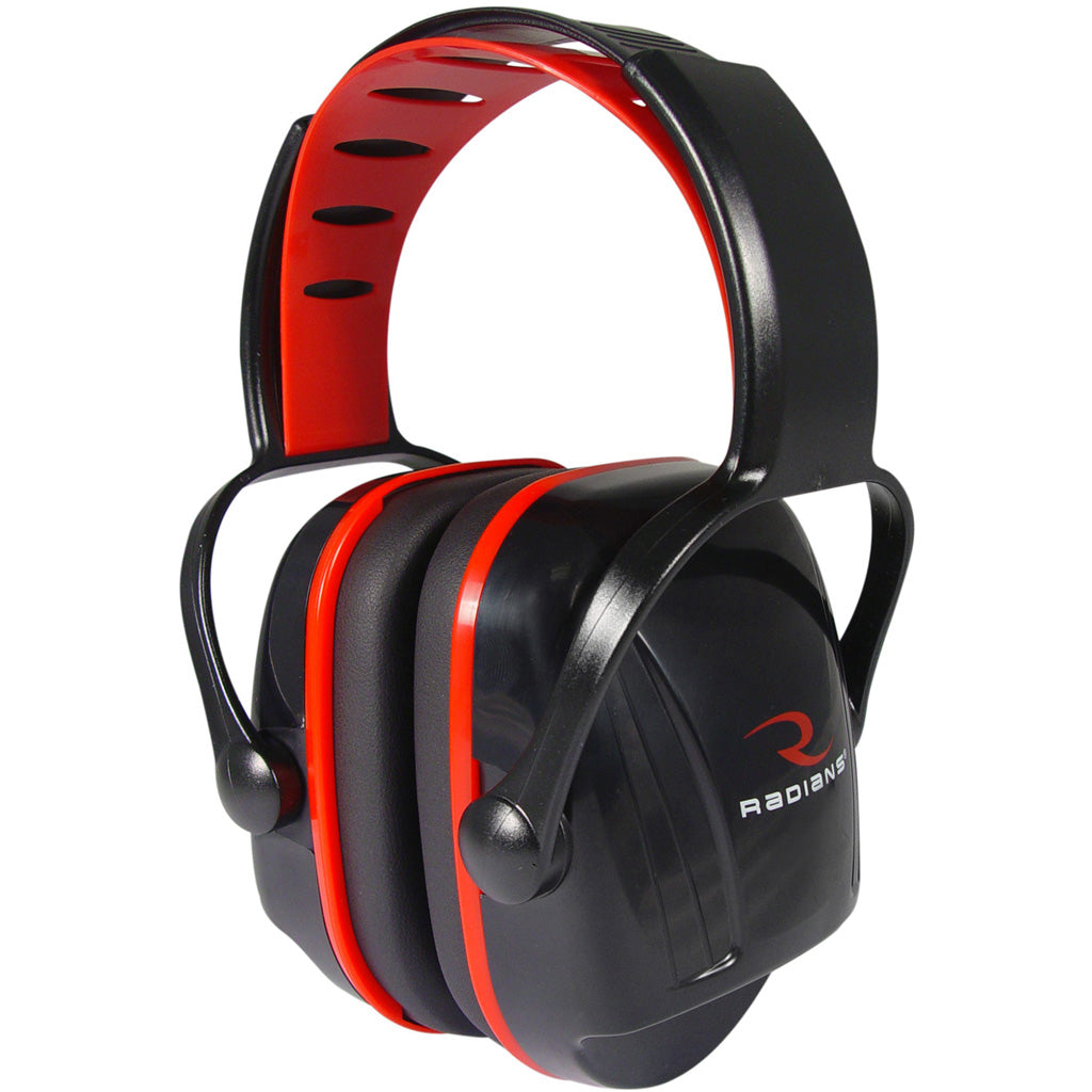 Radians X-Caliber Youth Earmuff Black and Red | Radians