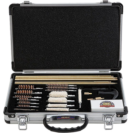 Gunmaster Deluxe Universal Gun Cleaning Kit Aluminum Case 35 pc. | Gunmaster