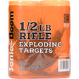 Sonic Boom Exploding Rifle Targets 1/2 lb. 4 pk. | Sonic Boom