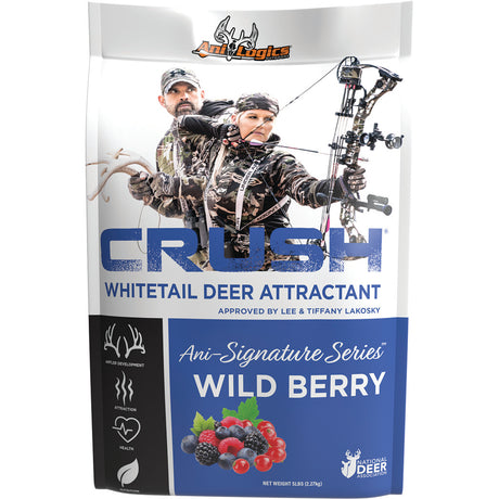 AniLogics CRUSH Granular Attractant Wild Berry 5 lbs. | Ani-Logics