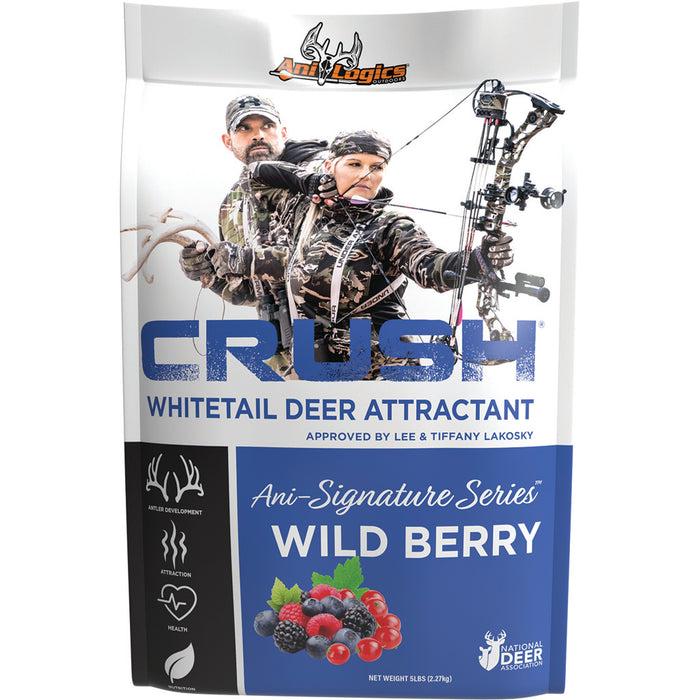 AniLogics CRUSH Granular Attractant Wild Berry 5 lbs. | Ani-Logics