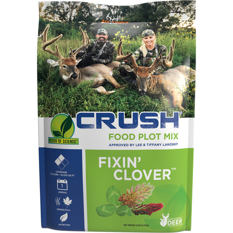 AniLogics CRUSH Fixin Clover Food Plot Seed 5 lbs. | Ani-Logics