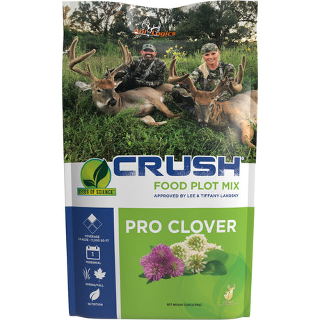 AniLogics CRUSH Pro Clover Blend Food Plot Seed 2 lbs. | Ani-Logics
