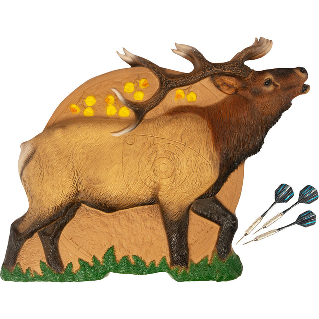 Rinehart Game Room Dartboard Bull Elk | Rinehart