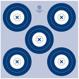 Maple Leaf NFAA Indoor Target 5 Spot Target 25 pk. | Maple Leaf Press