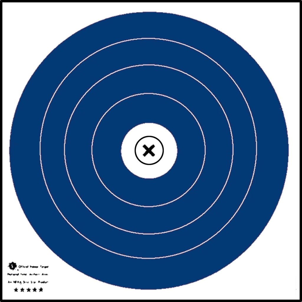 Maple Leaf NFAA Indoor Target 40cm Target 25 pk. | Maple Leaf Press