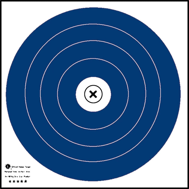 Maple Leaf NFAA Indoor Target 40cm Target 25 pk. | Maple Leaf Press