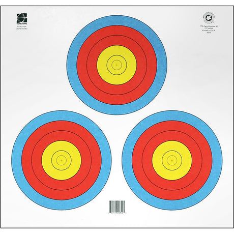 Maple Leaf WA 3 Spot Triangle Target 25 pk. | Maple Leaf Press